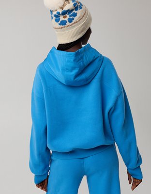 OFFLINE By Aerie Cloud Fleece Nylon Hoodie