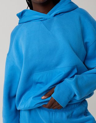 OFFLINE By Aerie Cloud Fleece Nylon Hoodie
