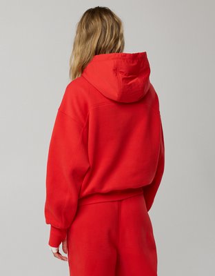OFFLINE By Aerie Cloud Fleece Nylon Hoodie