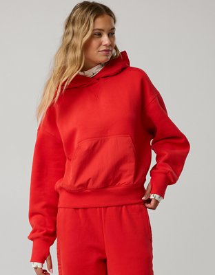 OFFLINE By Aerie Cloud Fleece Nylon Hoodie