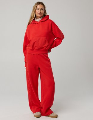 OFFLINE By Aerie Cloud Fleece Nylon Hoodie