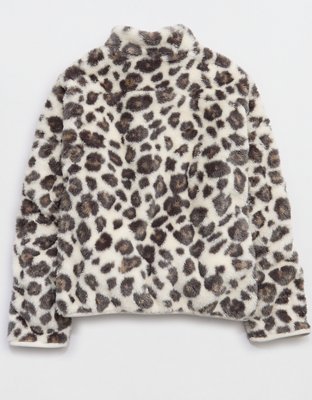 OFFLINE By Aerie Sherpa Quarter Zip Jacket