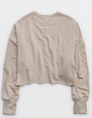 OFFLINE By Aerie OTT Seamed Crewneck Sweatshirt
