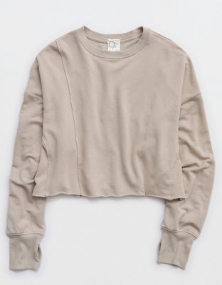 OFFLINE By Aerie OTT Seamed Crewneck Sweatshirt