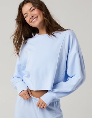 OFFLINE By Aerie OTT Seamed Crewneck Sweatshirt