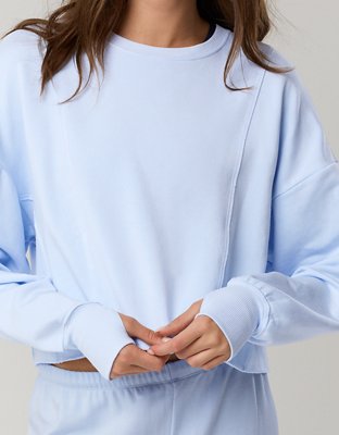 OFFLINE By Aerie OTT Seamed Crewneck Sweatshirt