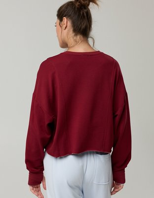 OFFLINE By Aerie OTT Seamed Crewneck Sweatshirt