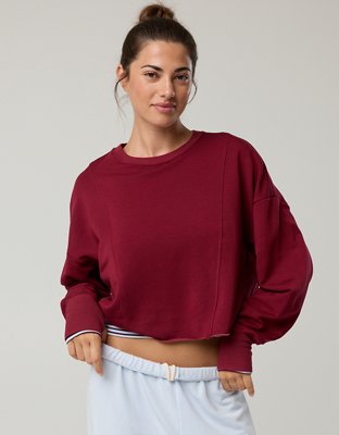 OFFLINE By Aerie OTT Seamed Crewneck Sweatshirt