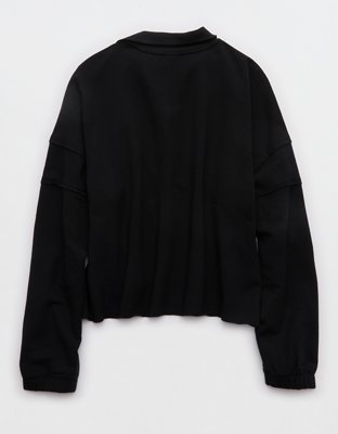 OFFLINE By Aerie OTT Seamed Quarter Zip Sweatshirt