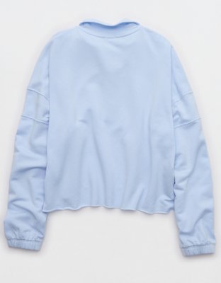 OFFLINE By Aerie OTT Seamed Quarter Zip Sweatshirt