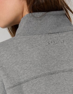 OFFLINE By Aerie Cloud Fleece Oversized Mockneck Sweatshirt