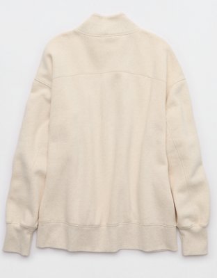 OFFLINE By Aerie Cloud Fleece Oversized Mockneck Sweatshirt