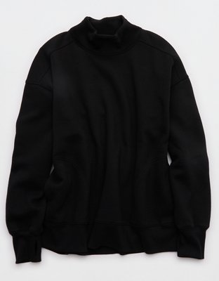 OFFLINE By Aerie Cloud Fleece Oversized Mockneck Sweatshirt