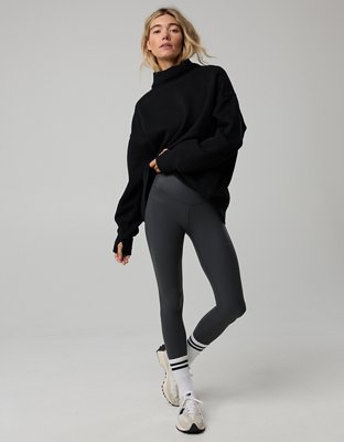 OFFLINE By Aerie Cloud Fleece Oversized Mockneck Sweatshirt