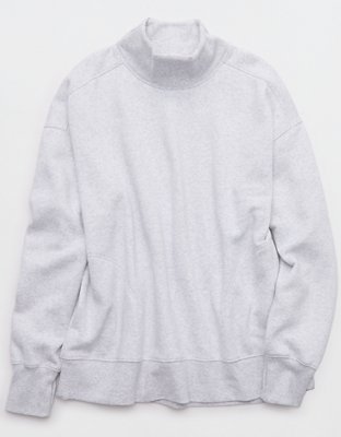 OFFLINE By Aerie Cloud Fleece Oversized Mockneck Sweatshirt