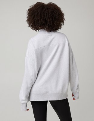OFFLINE By Aerie Cloud Fleece Oversized Mockneck Sweatshirt