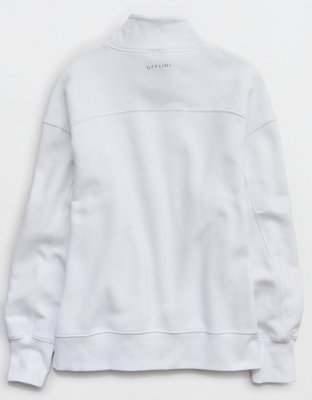 OFFLINE By Aerie Cloud Fleece Oversized Mockneck Sweatshirt