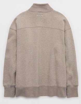 OFFLINE By Aerie Cloud Fleece Oversized Mockneck Sweatshirt