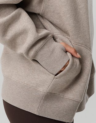 OFFLINE By Aerie Cloud Fleece Oversized Mockneck Sweatshirt