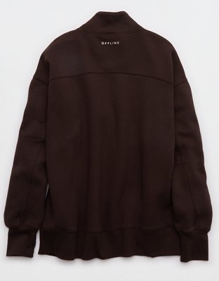 OFFLINE By Aerie Cloud Fleece Oversized Mockneck Sweatshirt