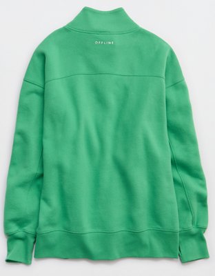 OFFLINE By Aerie Cloud Fleece Oversized Mockneck Sweatshirt