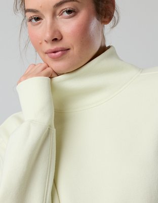 OFFLINE By Aerie Cloud Fleece Oversized Mockneck Sweatshirt