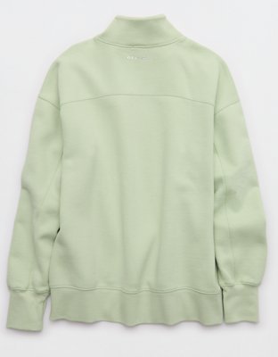 OFFLINE By Aerie Cloud Fleece Oversized Mockneck Sweatshirt