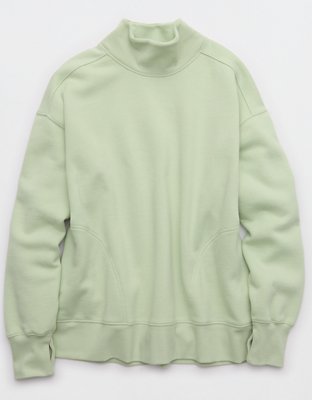 OFFLINE By Aerie Cloud Fleece Oversized Mockneck Sweatshirt