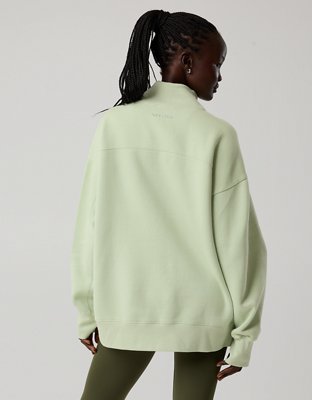 OFFLINE By Aerie Cloud Fleece Oversized Mockneck Sweatshirt