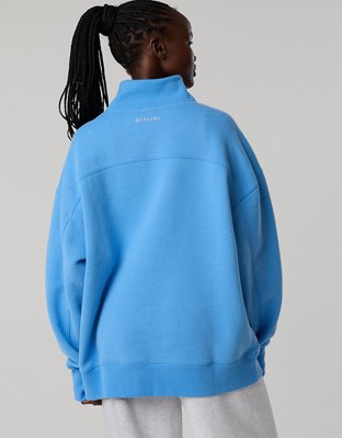 OFFLINE By Aerie Cloud Fleece Oversized Mockneck Sweatshirt