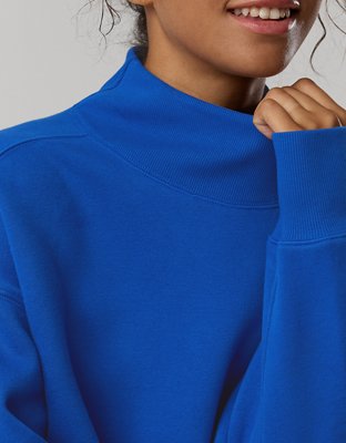 OFFLINE By Aerie Cloud Fleece Oversized Mockneck Sweatshirt