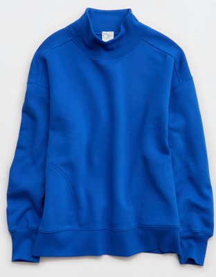 OFFLINE By Aerie Cloud Fleece Oversized Mockneck Sweatshirt