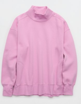 OFFLINE By Aerie Cloud Fleece Oversized Mockneck Sweatshirt