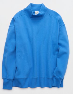 OFFLINE By Aerie Cloud Fleece Oversized Mockneck Sweatshirt