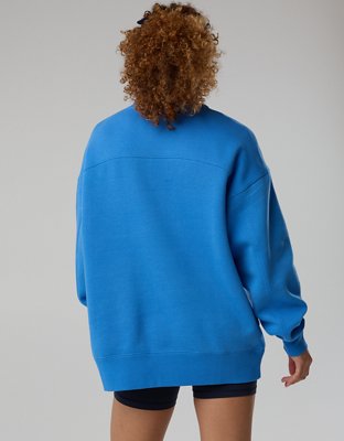 OFFLINE By Aerie Cloud Fleece Oversized Mockneck Sweatshirt