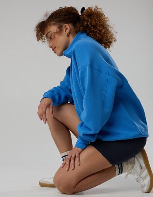 OFFLINE By Aerie Cloud Fleece Oversized Mockneck Sweatshirt