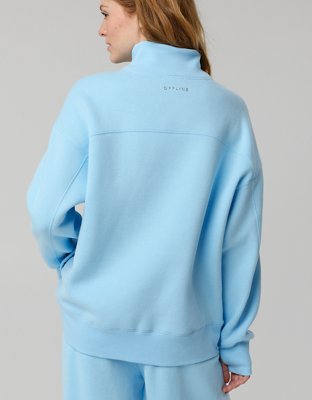 OFFLINE By Aerie Cloud Fleece Oversized Mockneck Sweatshirt