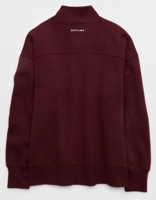OFFLINE By Aerie Cloud Fleece Oversized Mockneck Sweatshirt