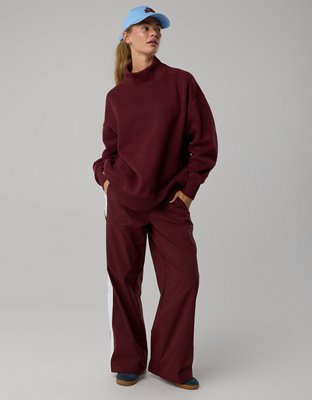 OFFLINE By Aerie Cloud Fleece Oversized Mockneck Sweatshirt