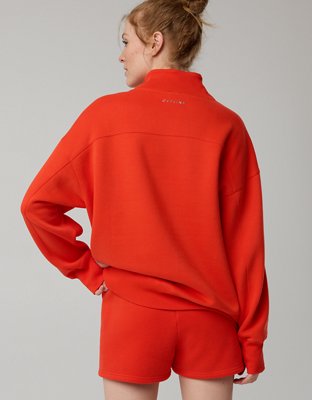 OFFLINE By Aerie Cloud Fleece Oversized Mockneck Sweatshirt