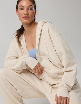 OFFLINE By Aerie Cloud Fleece Classic Full Zip Sweatshirt