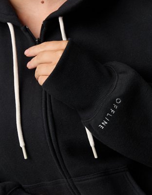 OFFLINE By Aerie Cloud Fleece Classic Full Zip Sweatshirt