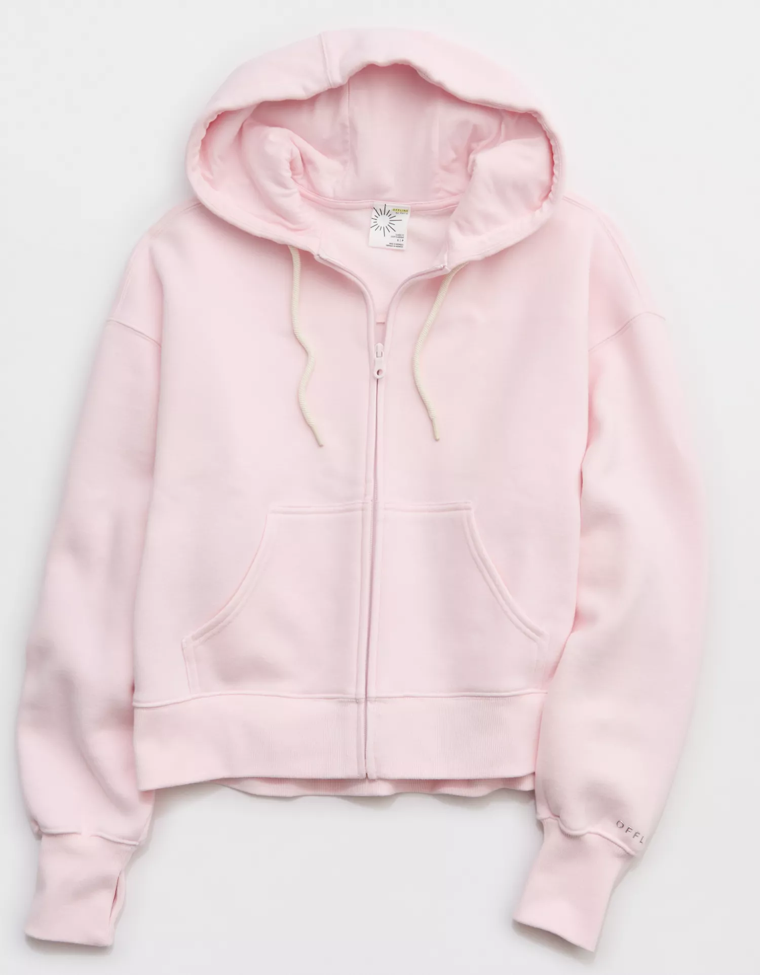 OFFLINE By Aerie Cloud Fleece Classic Full Zip Sweatshirt - thumbnail 4