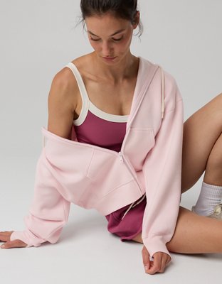 OFFLINE By Aerie Cloud Fleece Classic Full Zip Sweatshirt
