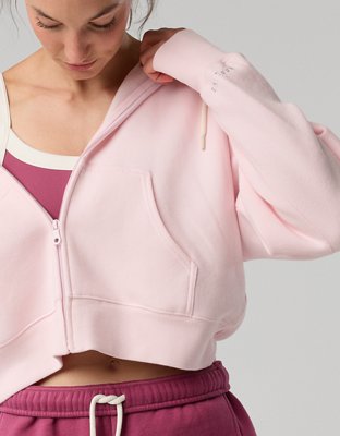 OFFLINE By Aerie Cloud Fleece Classic Full Zip Sweatshirt