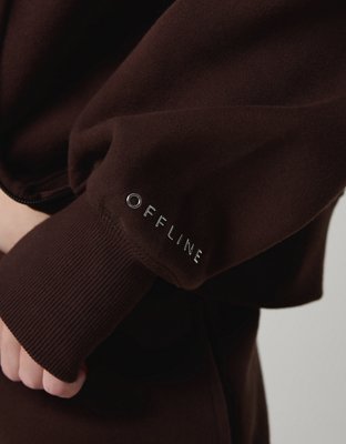OFFLINE By Aerie Cloud Fleece Classic Full Zip Sweatshirt