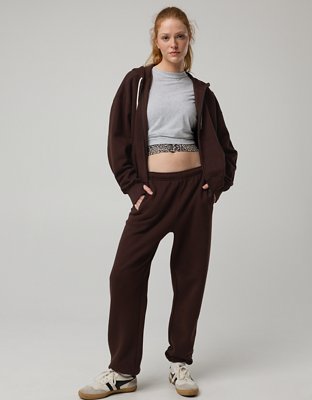 OFFLINE By Aerie Cloud Fleece Classic Full Zip Sweatshirt