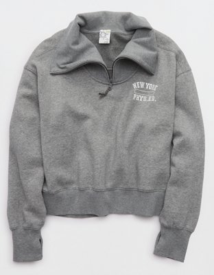 OFFLINE By Aerie Cloud Fleece Quarter Zip Sweatshirt