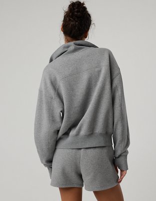 OFFLINE By Aerie Cloud Fleece Quarter Zip Sweatshirt
