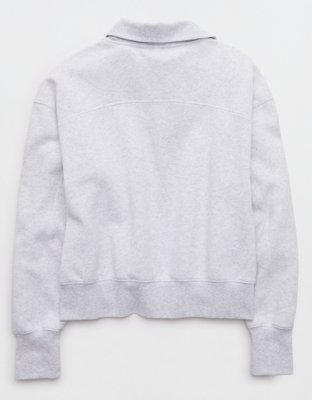 OFFLINE By Aerie Cloud Fleece Quarter Zip Sweatshirt